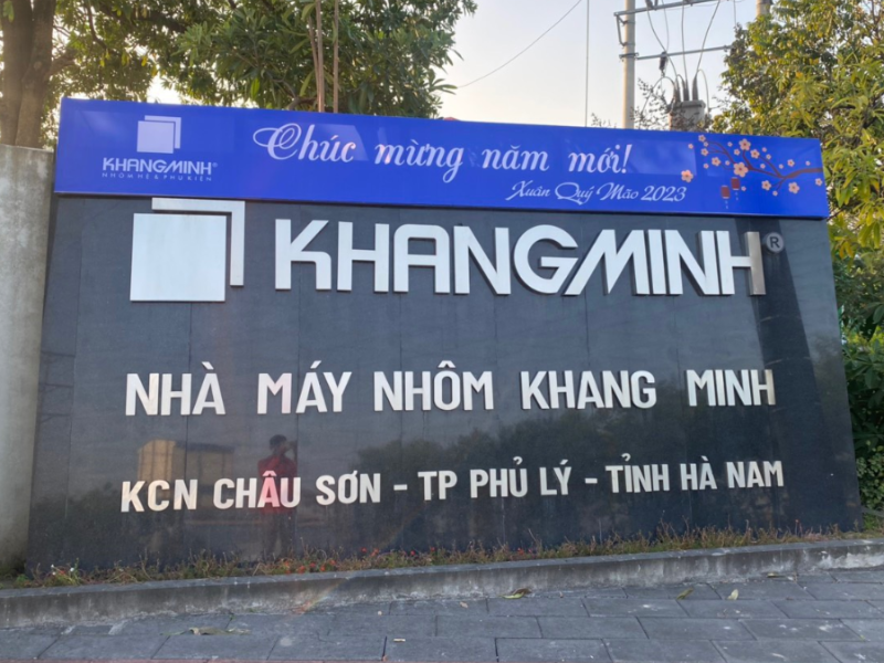 Nhà máy nhôm Khang Minh