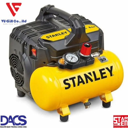 Máy nén khí không dầu 6L Stanley DST100/8/6