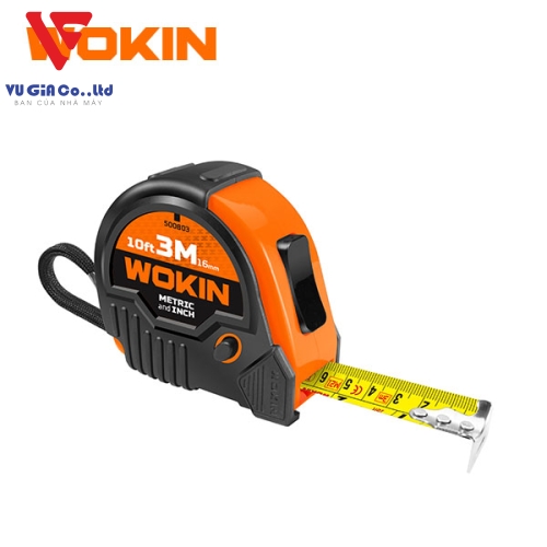 Thước đo bọc nhựa ABS chống sốc Wokin 500808