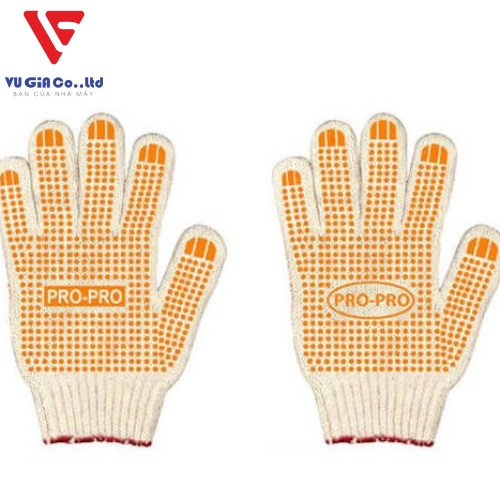 Găng tay phủ hạt nhựa Pro-Pro