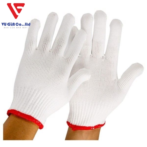 Găng tay Poly trắng 70g