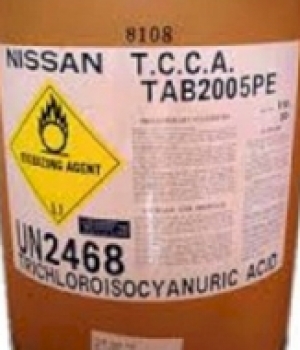 Chlorine dạng bột (TCCA) 90% hãng Nissan nhập từ Nhật - Bể Bơi Vạn Hưng - Công Ty TNHH Thiết Bị Công Nghệ Vạn Hưng