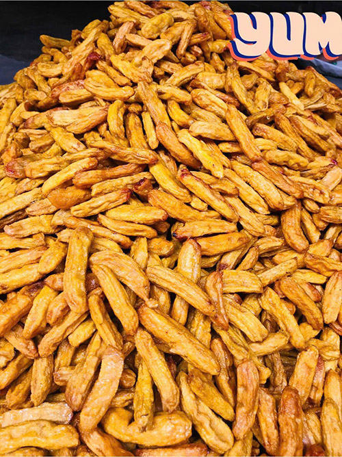 Chuối bơm sấy dẻo