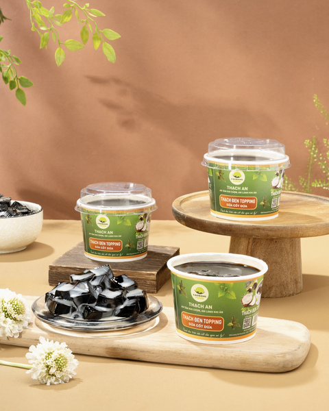 Thạch đen topping - Công Ty Cổ Phần Chế Biến Thực Phẩm Thạch An