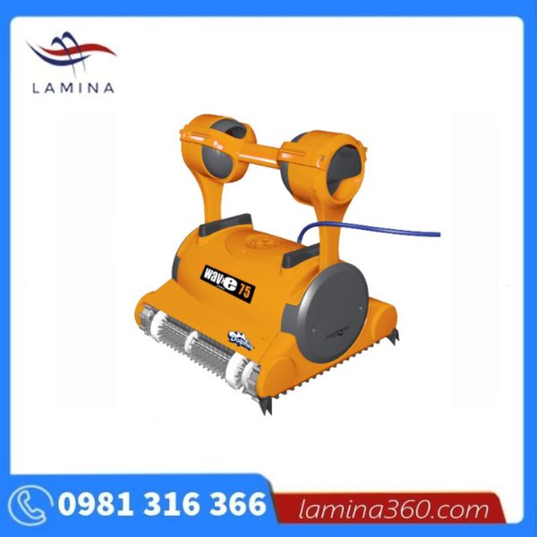 Robot bể bơi Dolphin Wave 75 WB - Thiết Bị Và Dịch Vụ Lắp Đặt Hồ Bơi LAMINA - Công Ty TNHH Xây Dựng Và Thương Mại Lamina