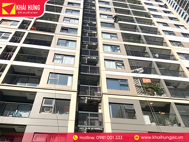 Thi công chống thấm vách kính