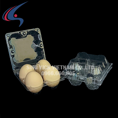 Hộp 4 trứng - Hộp Nhựa Sing Yick - Công Ty TNHH Sing Yick Việt Nam