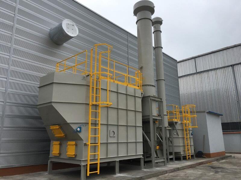 Hệ thống xử lý mùi sơn