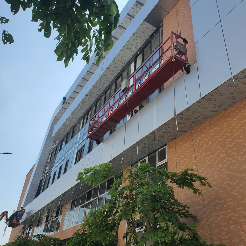 Thi công ốp Aluminium