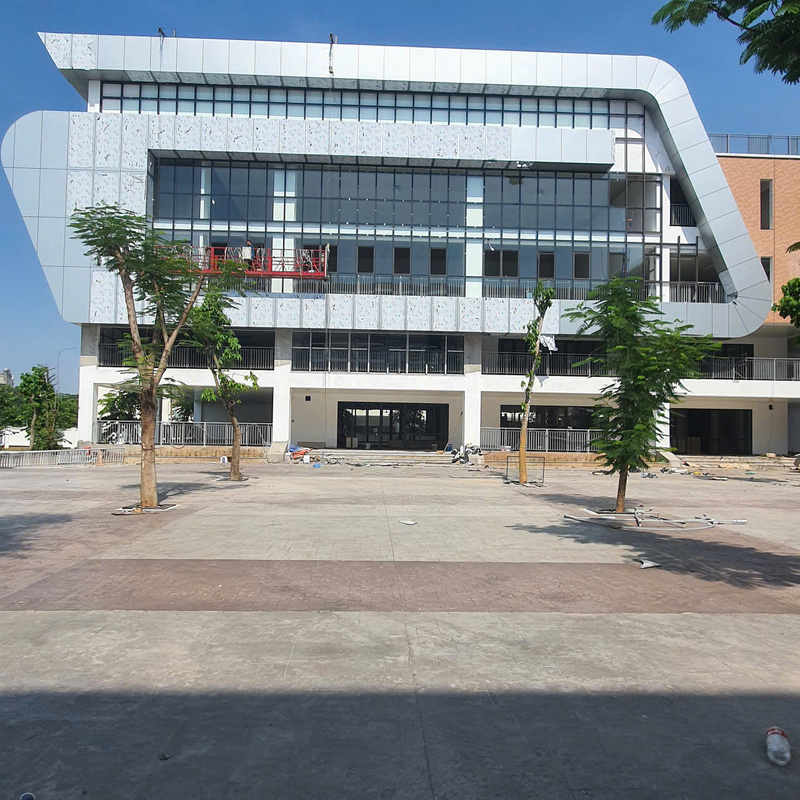 Thi công ốp Aluminium