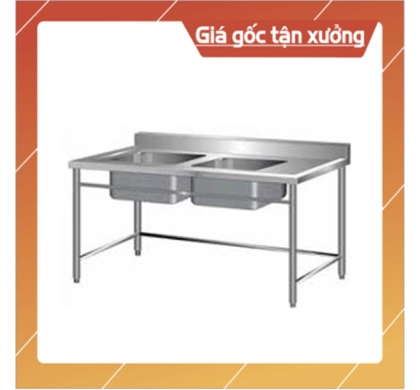 Bàn chậu rửa đôi