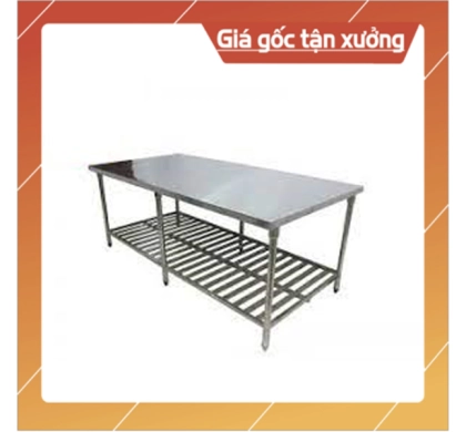 Bàn thao tác có kệ song (thanh) dưới