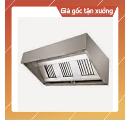 Chụp hút kèm phin lọc mỡ, đèn chiếu sáng