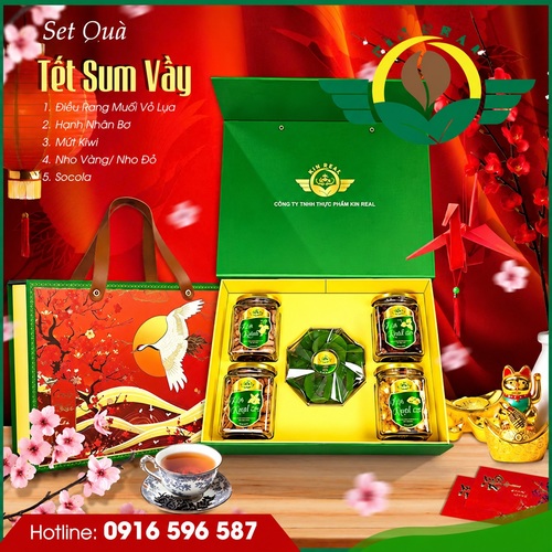 Set quà tết sung vầy