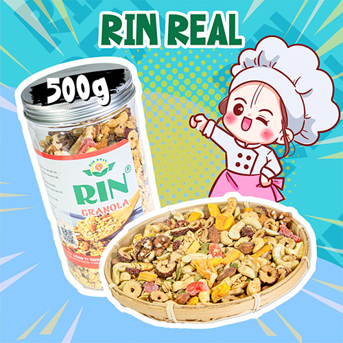 Granola Rin Real - Thực Phẩm Rin Real - Công Ty TNHH Thực Phẩm Rin Real