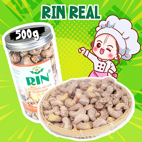 Hạt điều rang muối Rin Real - Thực Phẩm Rin Real - Công Ty TNHH Thực Phẩm Rin Real