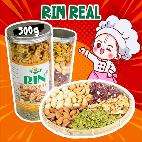 Hạt dinh dưỡng Rin Real - Thực Phẩm Rin Real - Công Ty TNHH Thực Phẩm Rin Real