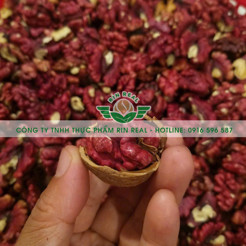 Hạt óc chó đỏ