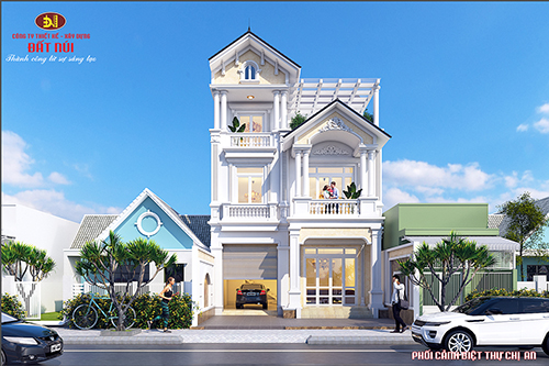 Thiết kế, thi công biệt thự