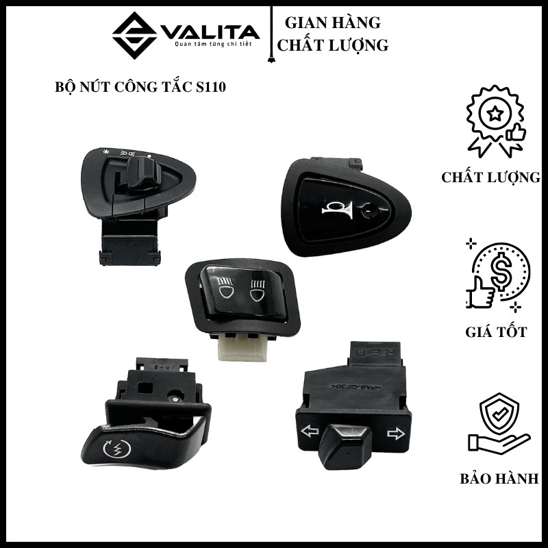 Bộ nút công tắc S110