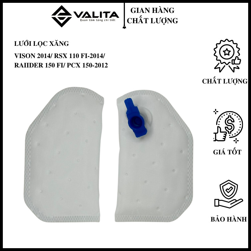 Lưới lọc xăng Vision 2014, RSX 110 FI-2014, RAIIDER 150 FI, PCX 150-2012