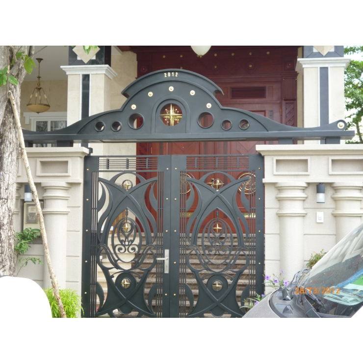 Cắt laser cổng sắt