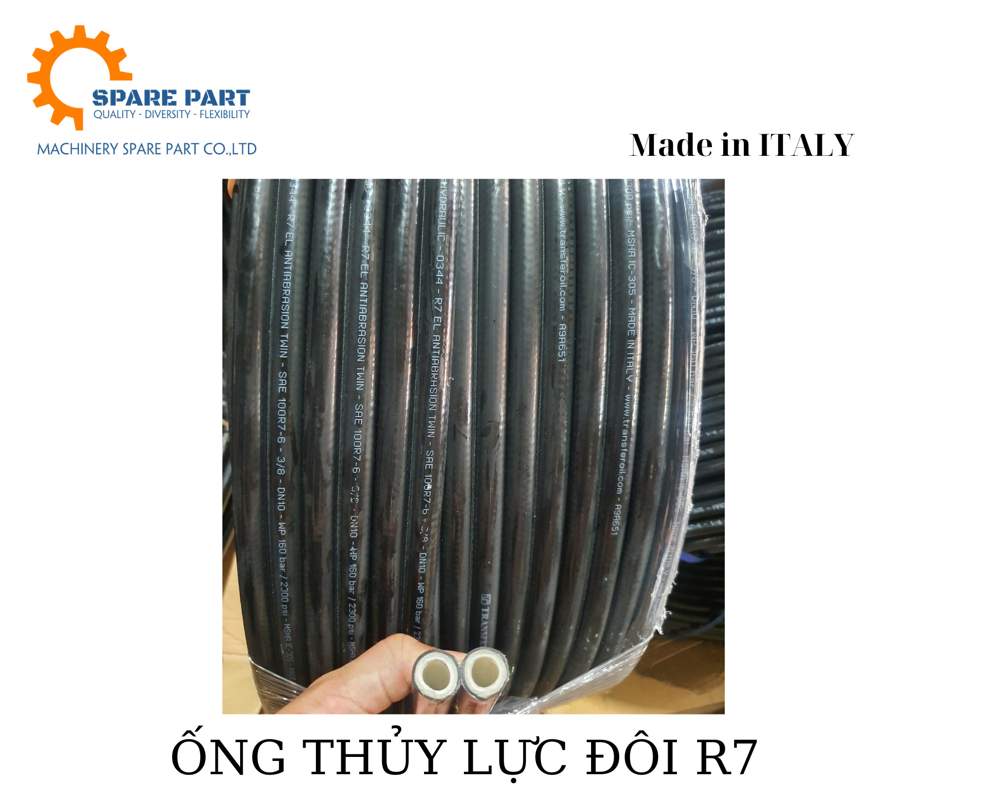 ống thủy lực đôi R7