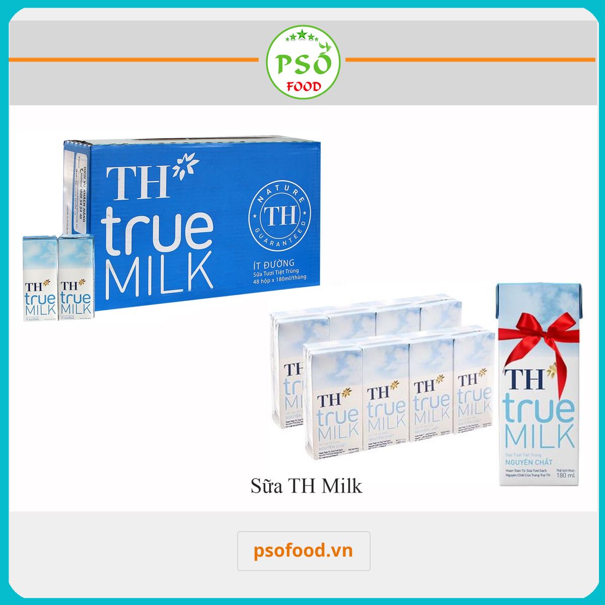 Sữa TH Truemilk - Thực Phẩm PS.ONE - Công Ty CP Thực Phẩm PS.ONE