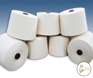 Sợi CVC - TC 6 - 21 - Bông Sợi Lê Việt - Công Ty TNHH Sản Xuất Thương Mại Bông Sợi Lê Việt