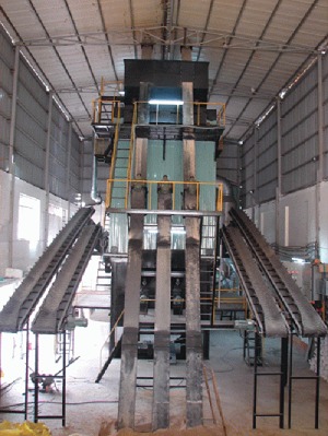 Nồi hơi đốt than cám