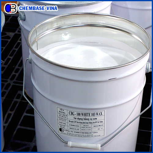 CBG-100 WHITE 103 WAX - Nguyên Liệu Composite Chembase Vina - Công Ty TNHH Chembase Vina
