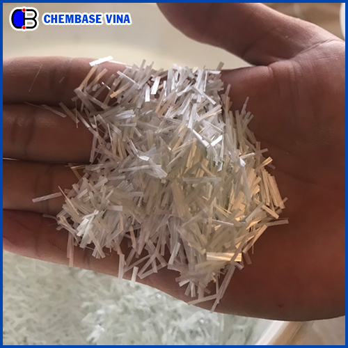 Sợi thủy tinh dạng sợi cắt nhỏ 6mm - Nguyên Liệu Composite Chembase Vina - Công Ty TNHH Chembase Vina