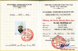 Chứng chỉ hoàn thành khóa học - Suất ăn Công Nghiệp Phú Mỹ Gold - Công Ty CP Dịch Vụ Và Thương Mại Phú Mỹ Gold