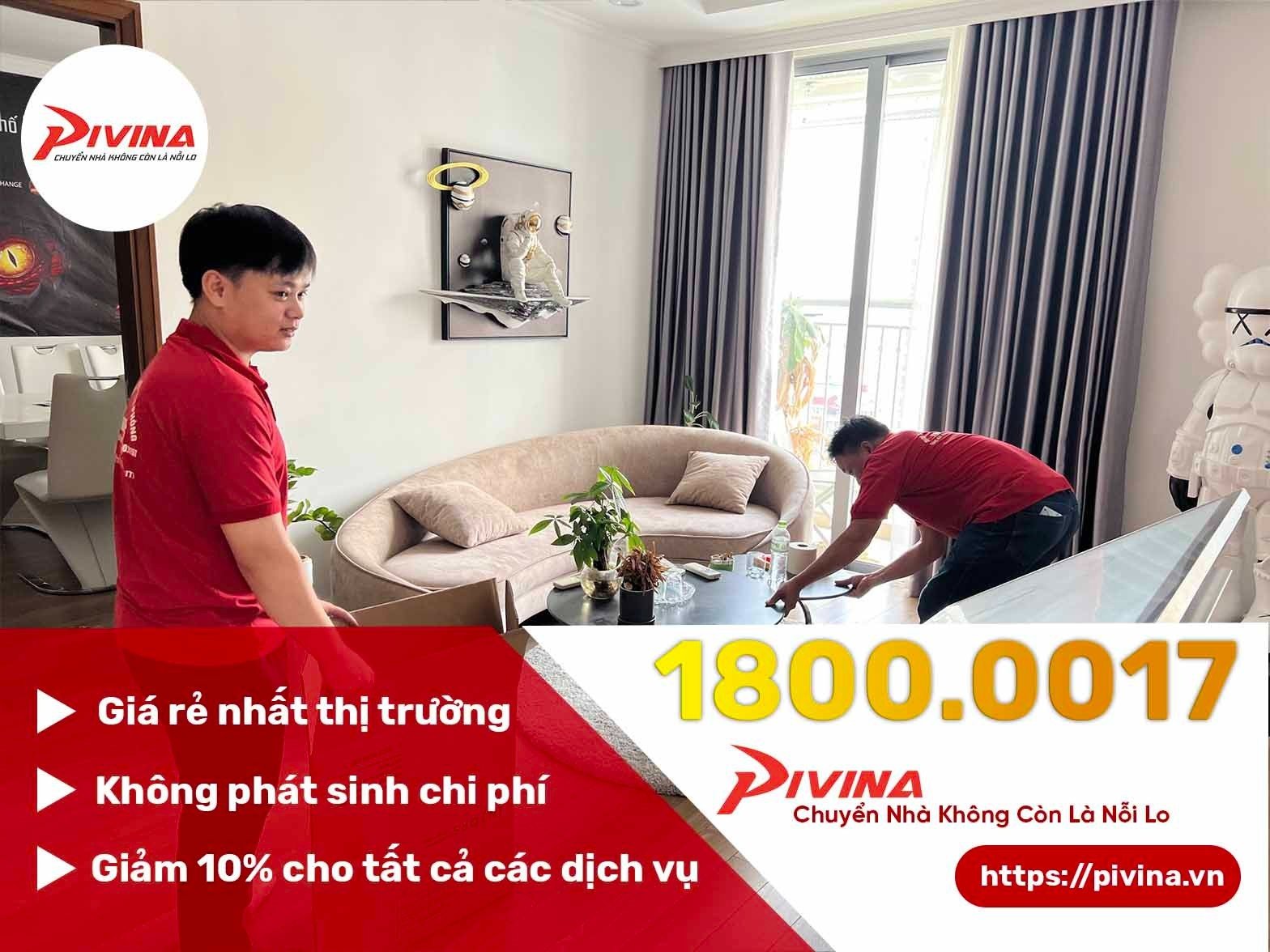 Dịch vụ chuyển nhà trọn gói - PIVINA - Công Ty Cổ Phần Tập Đoàn PI Việt Nam