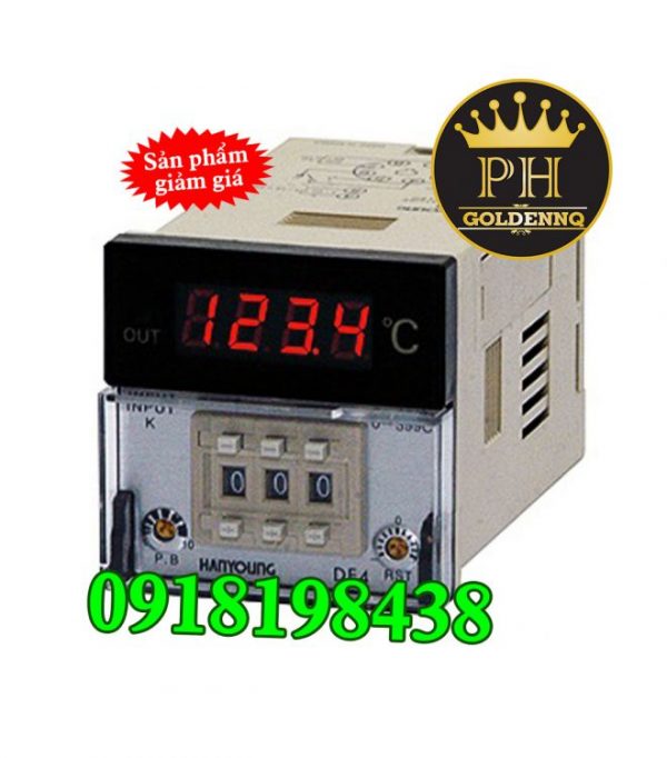 Bộ điều khiển nhiệt độ Hanyoung DF4 PKMR06 - Thiết Bị Điện Công Nghiệp Golden NQ - Công Ty TNHH Tổng Hợp Quốc Tế Golden NQ