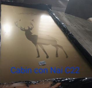 Hoa văn thiết kế Cabin và cửa