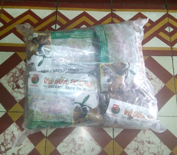 Vỏ dừa cắt - Sản Phẩm Từ Dừa Kim Bôi - Công Ty Trách Nhiệm Hữu Hạn Kim Bôi Trà Vinh
