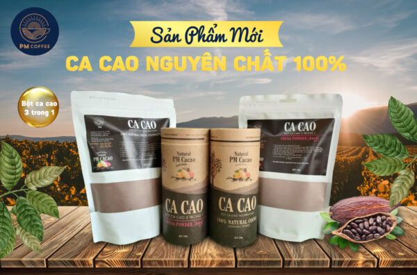 Cacao 3in1 túi 500g - Cà Phê Và Rượu PM Coffee - Công Ty TNHH PM Coffee