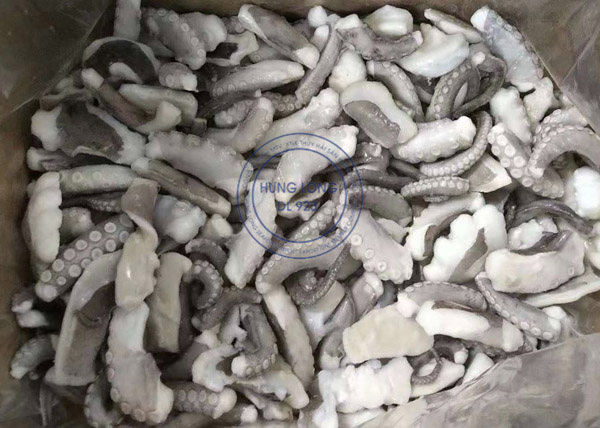 Mực ống cắt đông lạnh IQF