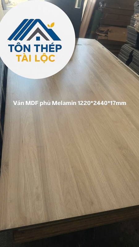 Ván MDF phủ Melamin 1220x2440x17mm