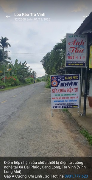 Chi nhánh 8 (Xã Đại Phúc) - Loa Kéo Trà Vinh