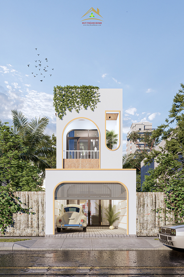 Dự án nhà phố Mr.Phuc House - Huy Thành Home - Công Ty TNHH Thương Mại- Thiết Kế- Nội Thất- Xây Dựng Huy Thành