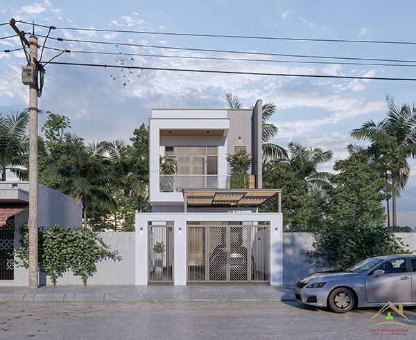 Dự án nhà phố Mr.Phuc House - Huy Thành Home - Công Ty TNHH Thương Mại- Thiết Kế- Nội Thất- Xây Dựng Huy Thành