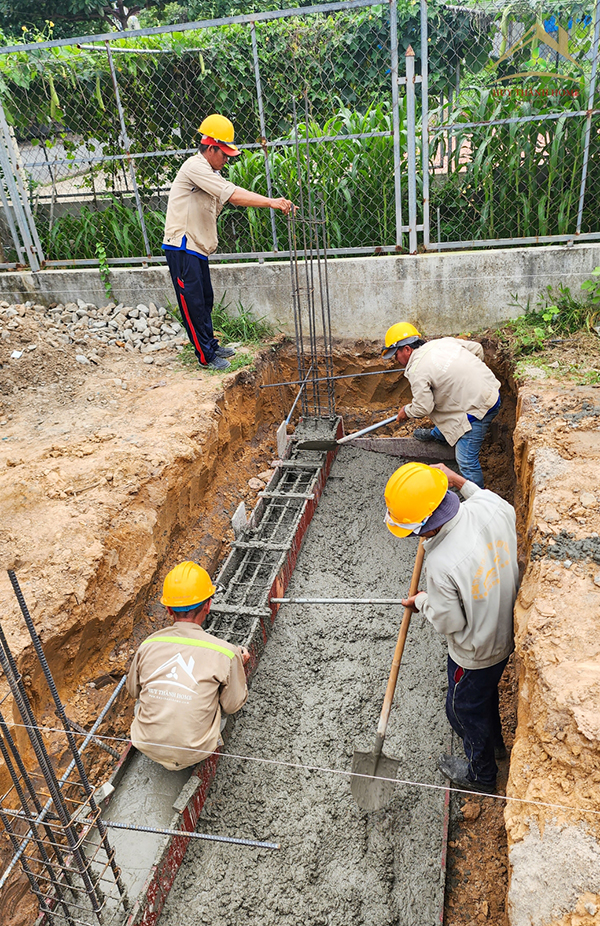 Hình ảnh thi công nhà cửa công ty Huy Thành Home - Huy Thành Home - Công Ty TNHH Thương Mại- Thiết Kế- Nội Thất- Xây Dựng Huy Thành