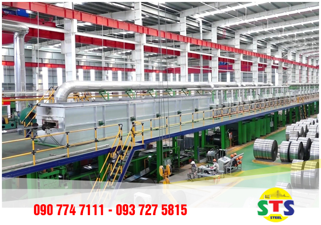 Kho xưởng - STS Steel - Công Ty  TNHH Sản Xuất Thương Mại ống Thép STS