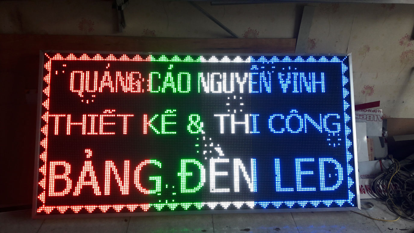 Đèn LED - Bảng Hiệu Quảng Cáo Nguyễn Vinh - Công Ty TNHH Thương Mại Dịch Vụ Thiết Kế Quảng Cáo Nguyễn Vinh