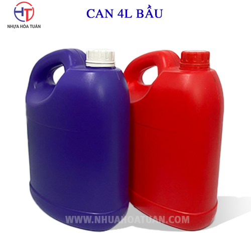 Can 4L bầu - Bao Bì Nhựa Hòa Tuấn - Công Ty TNHH Nhựa Hòa Tuấn