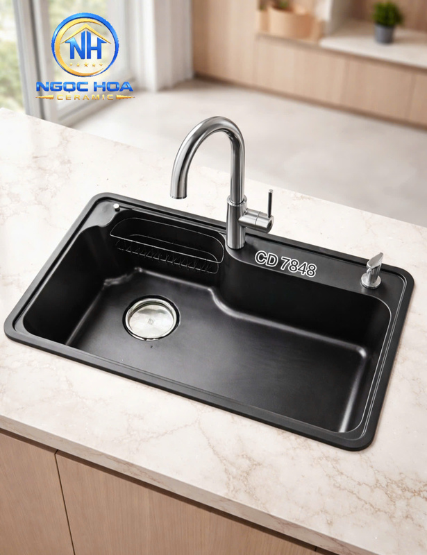 Chậu đá rửa chén 7848