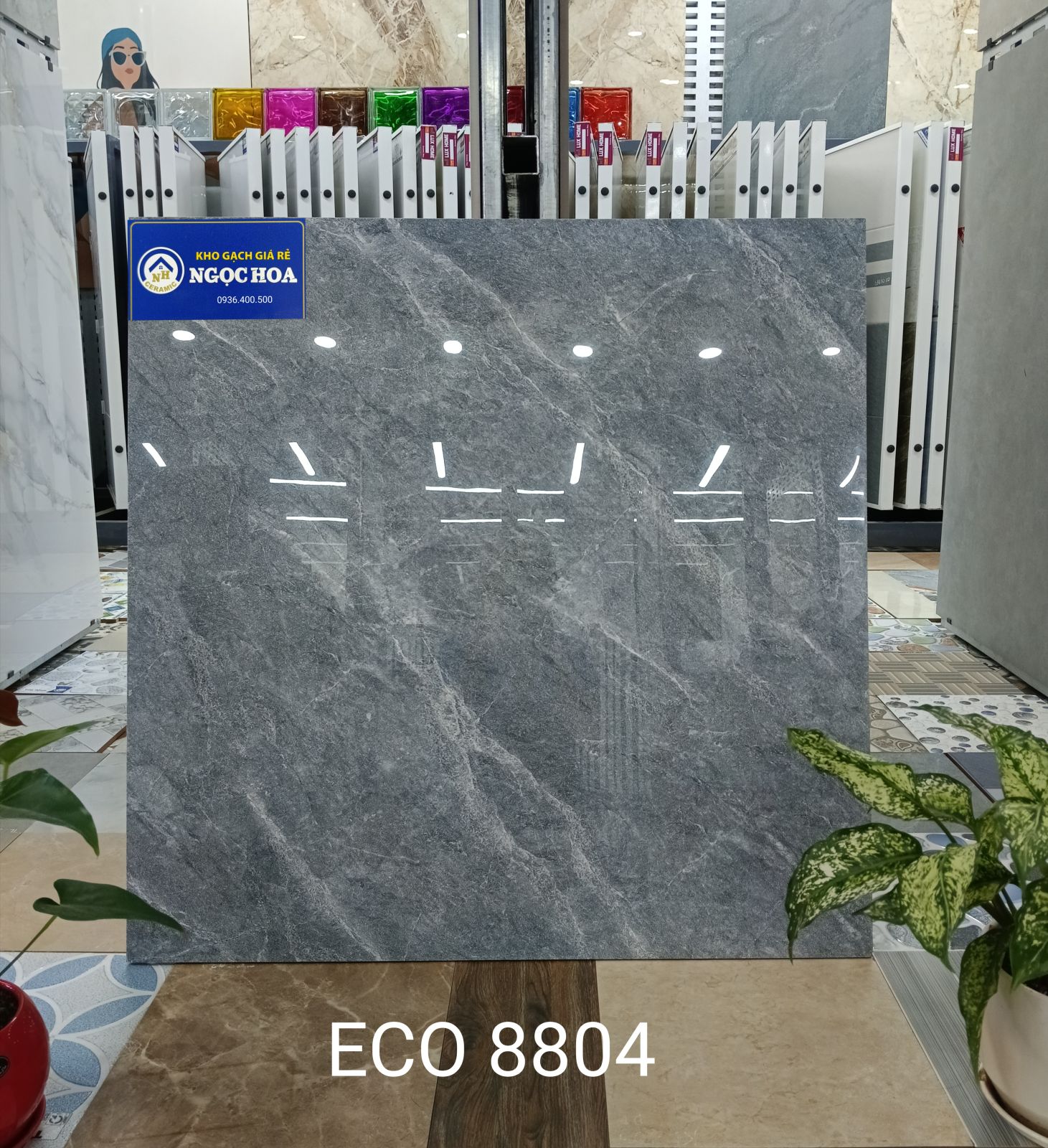 Gạch lát nền 8804 - Gạch Men Ngọc Hoa - Công Ty TNHH Gạch Men Ngọc Hoa