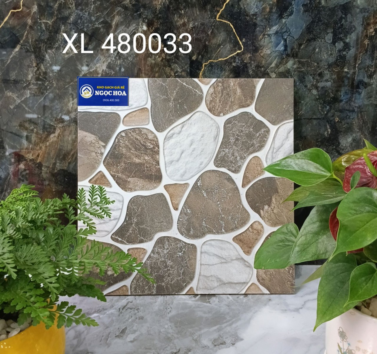 Gạch lát sân vườn 480033 - Gạch Men Ngọc Hoa - Công Ty TNHH Gạch Men Ngọc Hoa